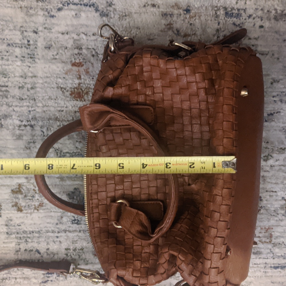 Brown Woven Handbag - Picture 9 of 10